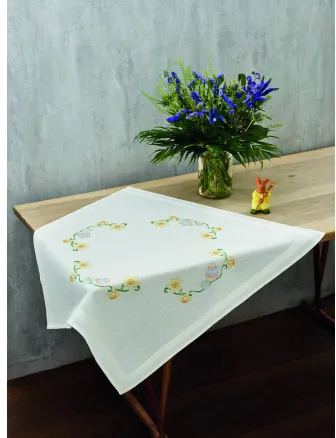 Permin Kirjontasarja narsissit & munat 80x80cm