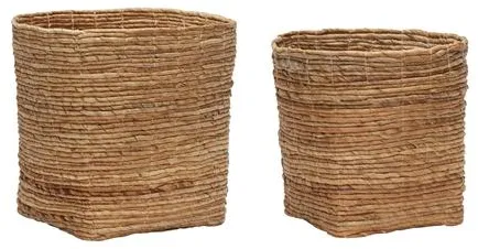 Hübsch Gentle Korit Luonnollinen 2 kappaleen sarja