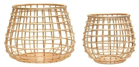 Hübsch Energy Kori Iso Luonnollinen Setti 2