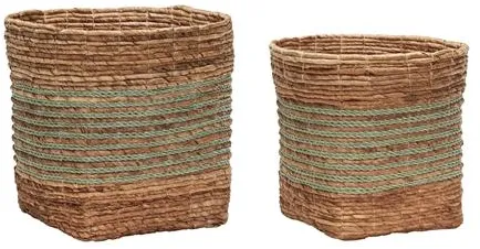 Hübsch Reveal Korit Minttu/Luonnollinen 2 kpl:n setti