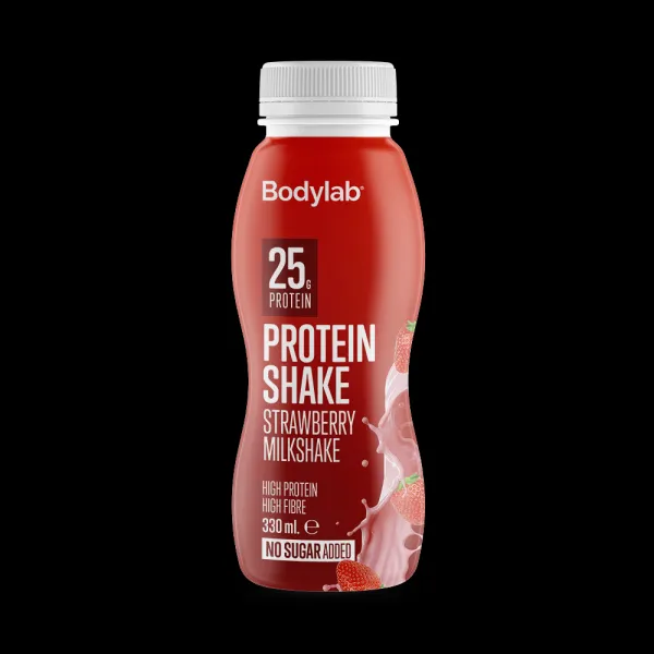 BodyLab Protein Shake - Mansikkamaitopirtelö (1x330 ml)
